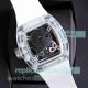 Swiss Replica Richard Mille RM052 Skull Tourbillon 50mm Transparent Case with Diamonds (4)_th.jpg